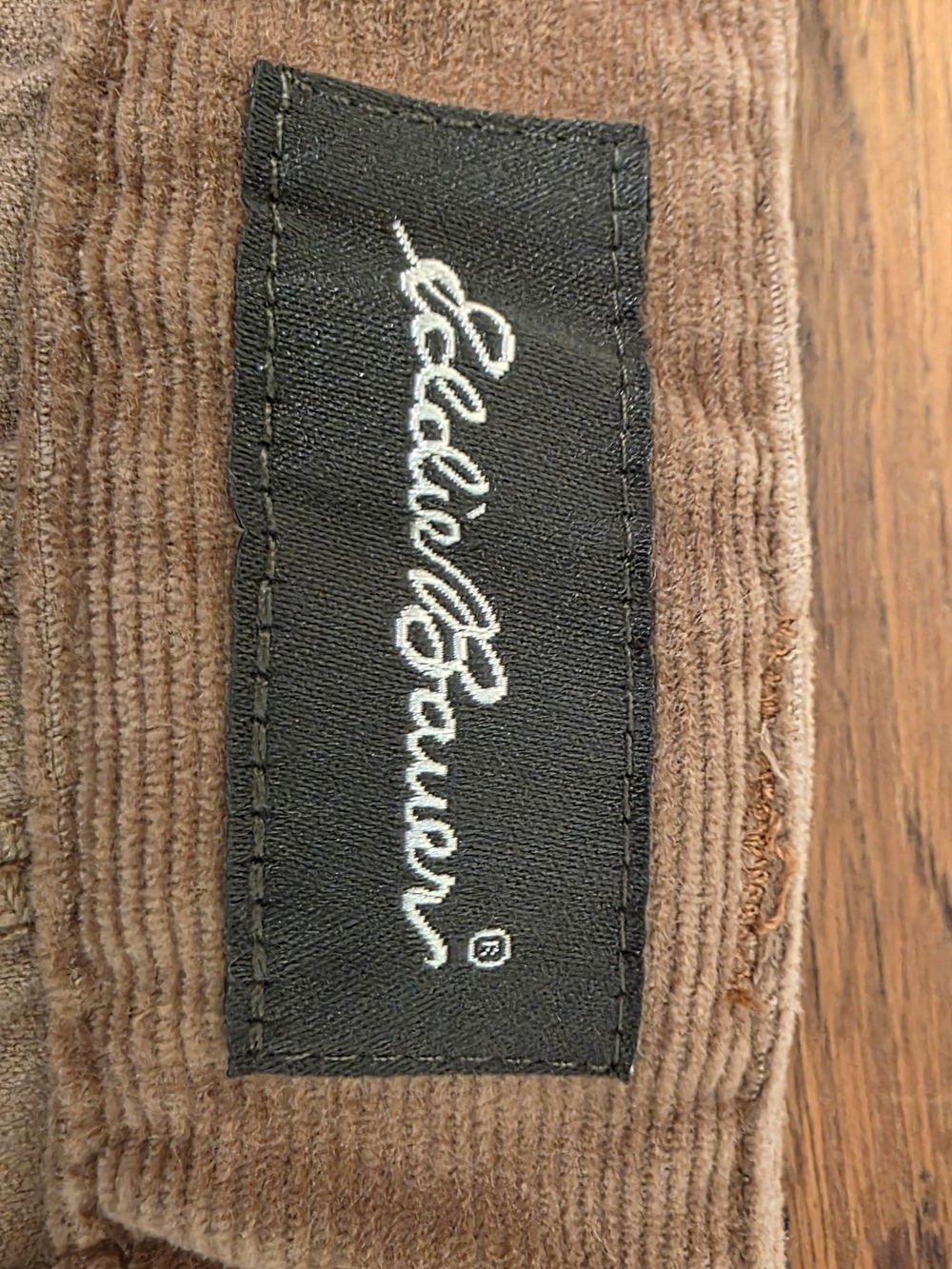 Eddie Bauer Corduroy A-Line Skirt Tan Brown 12 - Picture 9 of 9
